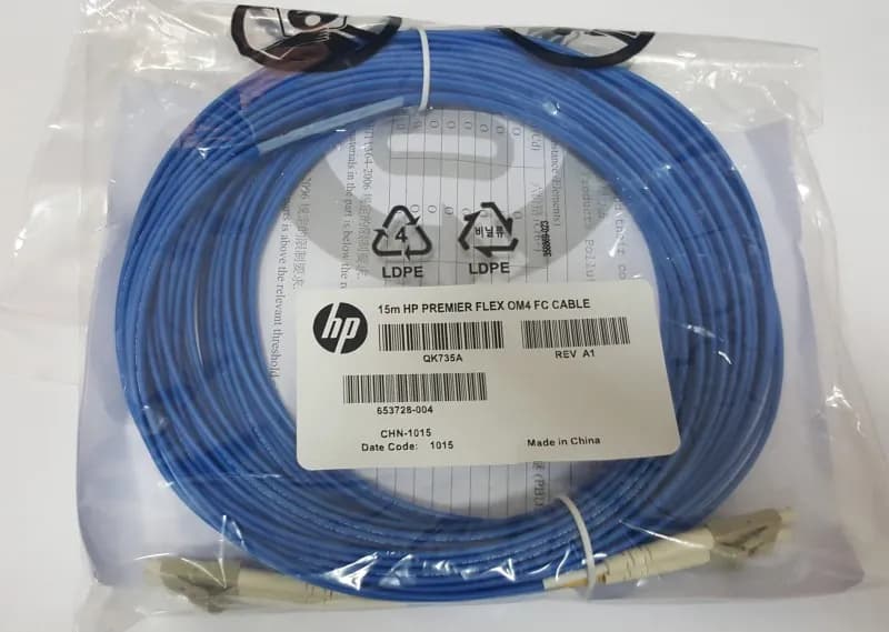 Кабель HPE Premier Flex LC/LC OM4 2f 15m