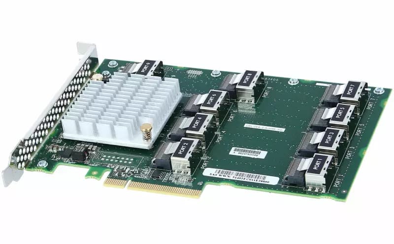 Карта расширения HPE DL38X Gen10 12Gb SAS Expander Card Kit with Cables