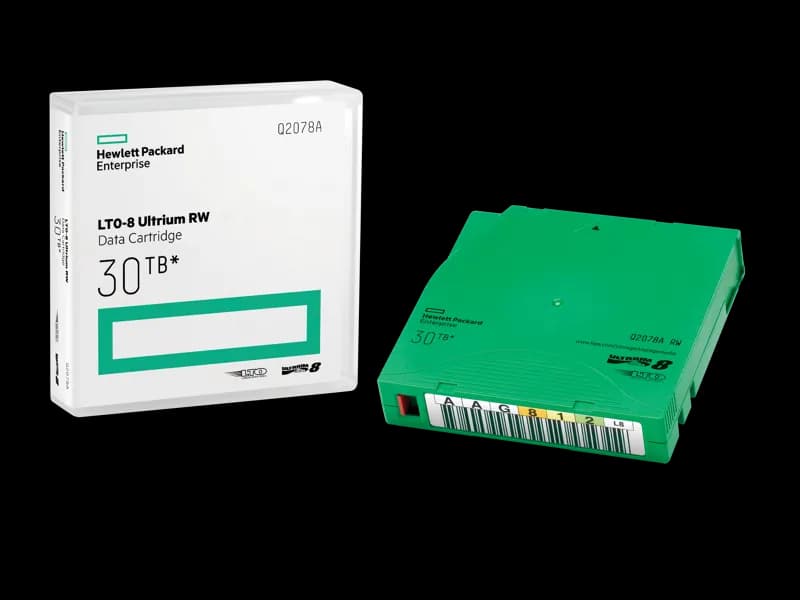 Комплект из 20 картриджей данных HPE LTO-8 Ultrium, 30 Тб, RW