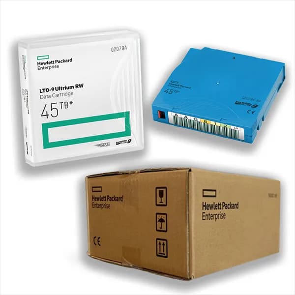 Картридж HPE LTO-9 Ultrium 45 TB RW Data Cartridge 20 pack