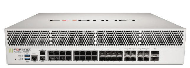 Межсетевой экран Fortinet FG-1101E FortiGate 1101E. 2x 40 GE QSFP+ slots, 4x 25 GE SFP28 slots, 4x 10 GE SFP+ slots, 8x GE SFP slots, 18x GE RJ45 ports (including 16x ports, 2x management/HA ports) SPU NP6 and CP9 hardware accelerated, 960 GB SSD onboard storage, and 2 AC power supplies, Межсетевой экран Fortinet FG-1101E FortiGate 1101E. 2x 40 GE QSFP+ slots, 4x 25 GE SFP28 slots, 4x 1, 00-00037229