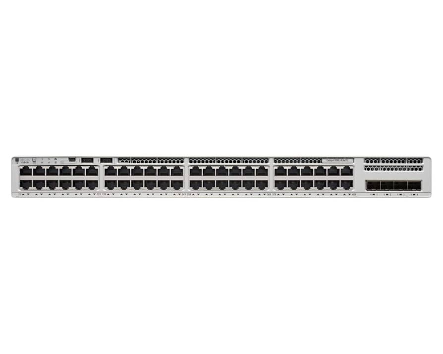 Коммутатор CISCO Catalyst 9200L 48-port Data, 4x1Gb uplink, PS 1x125W, Network Essentials, C9200L-48T-4G-E