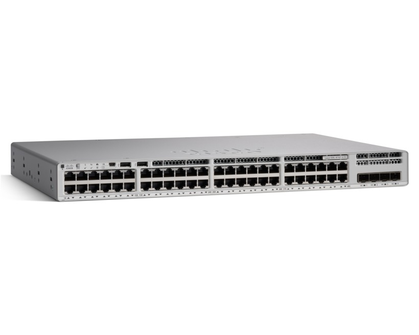 C9200L-48P-4X-A Коммутатор Cisco Catalyst 48-port PoE+, 4 x 10G, Network Advantage