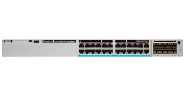 Коммутатор Catalyst 9300 24-port PoE+, Network Essentials (C9300-24P-E)