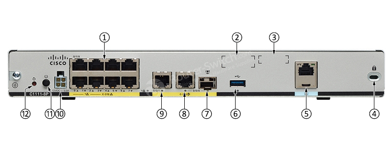 Маршрутизатор Cisco C1111-8P, Маршрутизатор Cisco C1111-8P, А0000084835