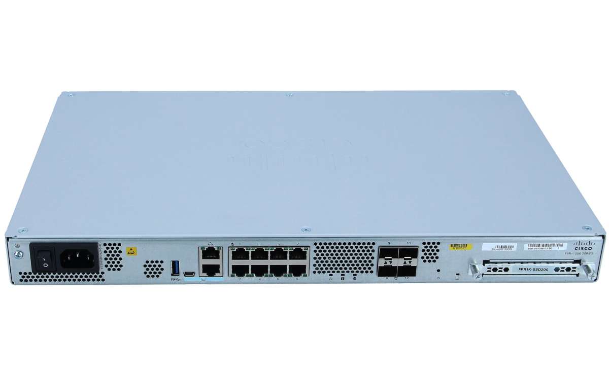 FPR1120-NGFW-K9 Межсетевой экран Cisco Firepower 1120 NGFW Appliance