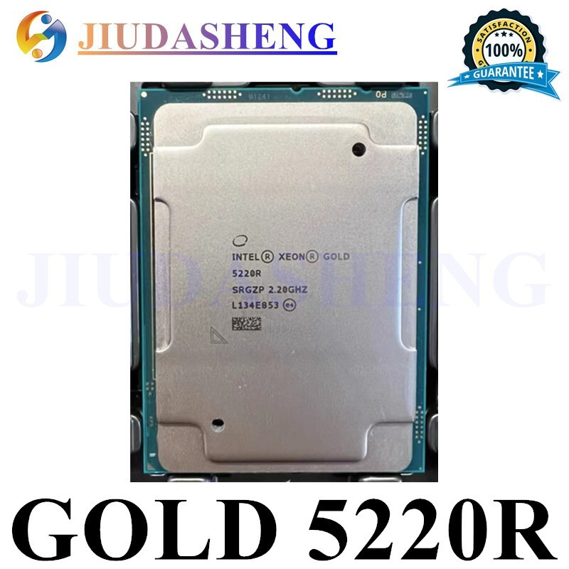 Процессор серверный 24-Core Xeon Gold 5220R 2.2 GHz (TB, HT, Memory Speed 2667MHz, 35,75 МB, Cascade Lake-4S, S3647) Tray TDP 150W, Процессор серверный 24-Core Xeon Gold 5220R 2.2 GHz, 00-00003855