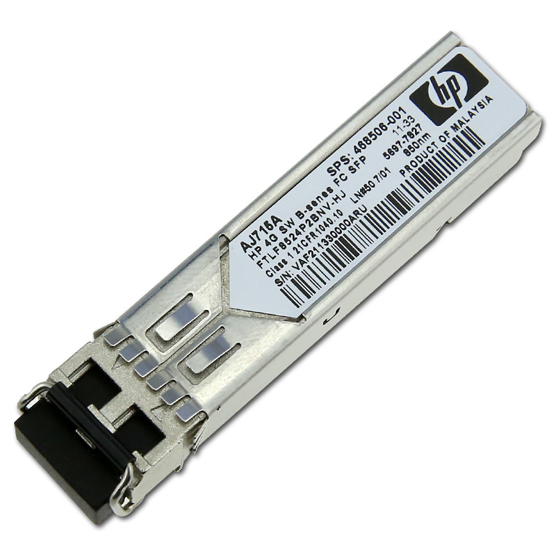 Набор трансиваров HP AJ715A  4Gb Shortwave Transceiver Kit (LC connector) for or 8Gb SAN Switch (AM866A#ABB, AM867A#ABB, AM868A#ABB), Набор трансиваров HP AJ715A 4Gb Shortwave Transceiver Kit (LC connector) for or 8Gb SAN Switch, А0000023282