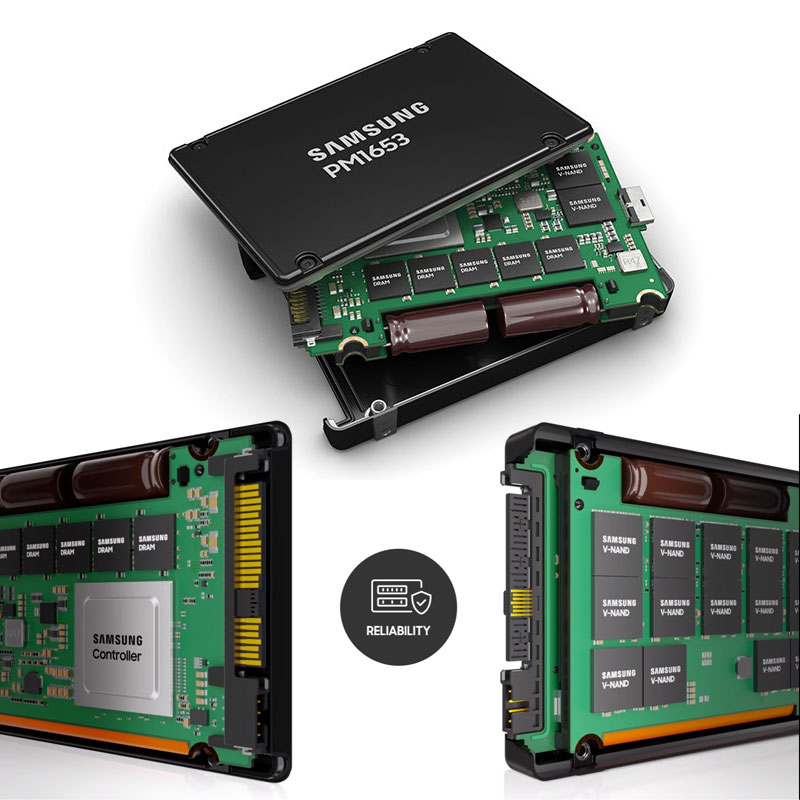 Накопитель SSD Samsung PM1653 960Gb