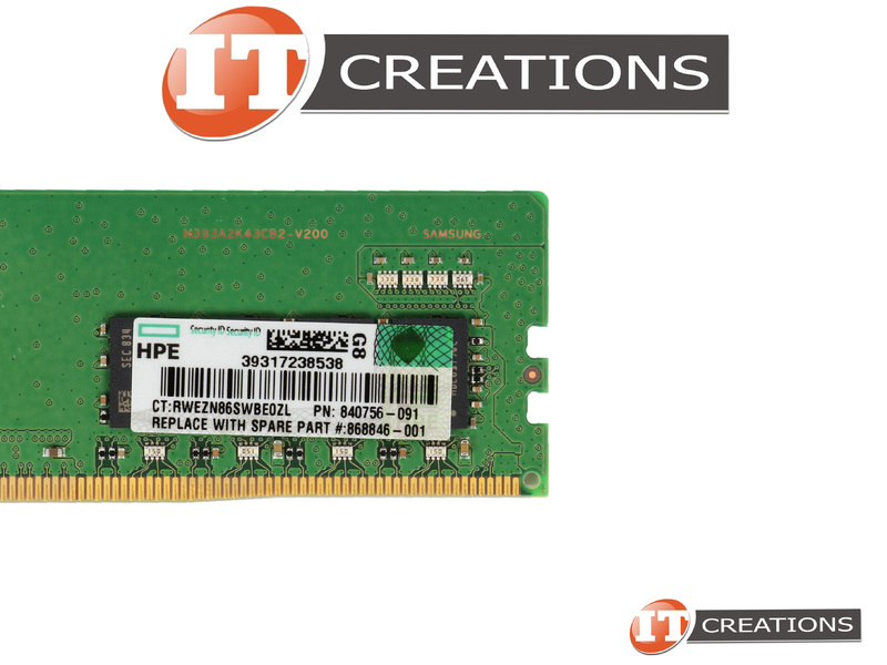 Оперативная память HPE 16GB (1X16GB) DUAL RANK X8 DDR4-2666 REGISTERED SMART MEMORY KIT [868846-001]