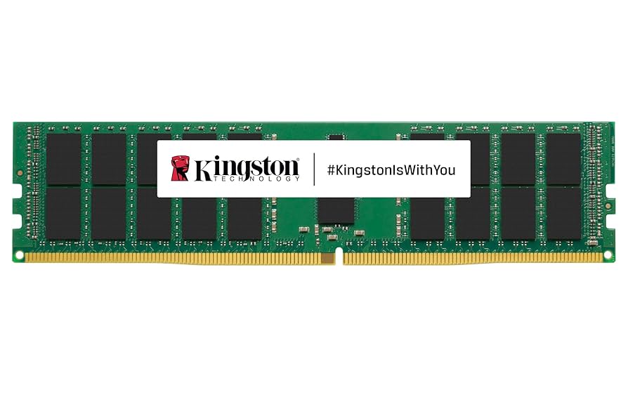 Модуль памяти Kingston DRAM 32GB DDR4 2666 MT/s (PC4-21300) CL19 DR x4 ECC Registered DIMM (KSM26RD4/32HDI) Hynix, Модуль памяти Kingston KSM26RD4/32HDI DDR4-2666 32GB ECC REG, 00-00011509