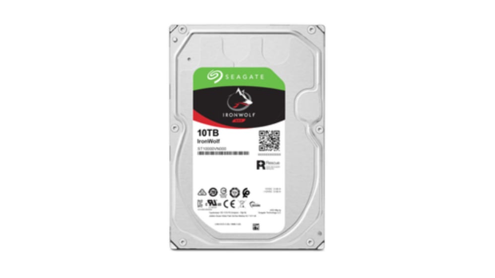 Жесткий Диск Seagate Ironwolf ST10000VN000 10Tb U600 7200 256Mb 6G AF MTBF 1M SATAIII 3,5"(ST10000VN000)