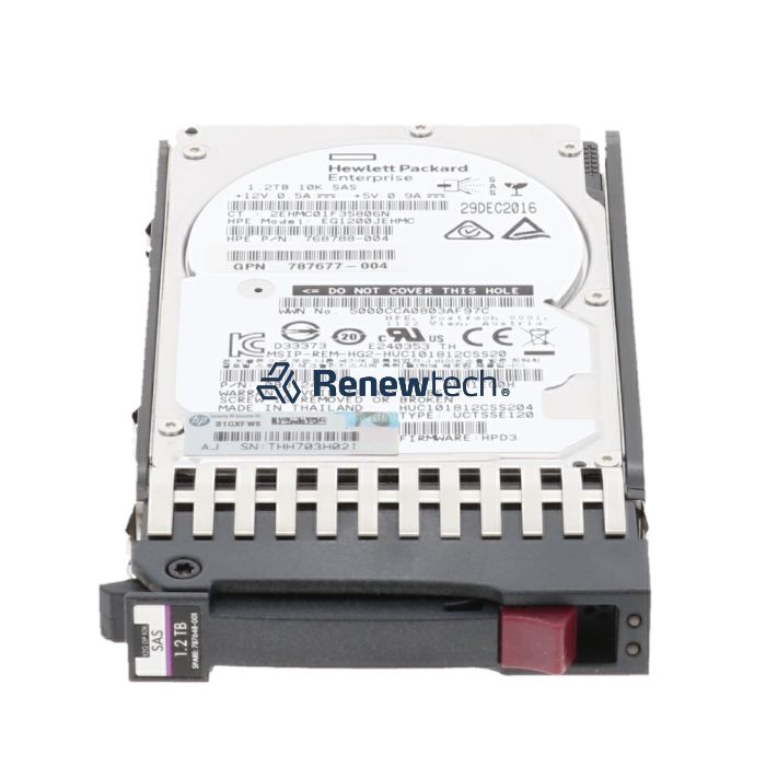 Жесткий диск HPE MSA 1.2TB 12G SAS 10K 2.5", J9F48A, 787648-001