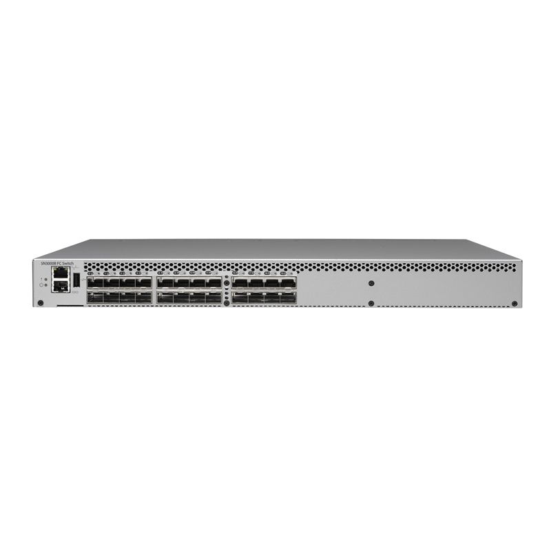 HP QW938B Коммутатор SAN switch 24/24 SN3000B(ext. 24x16Gb ports - 24 active Full Fabric ports, soft, no SFP
