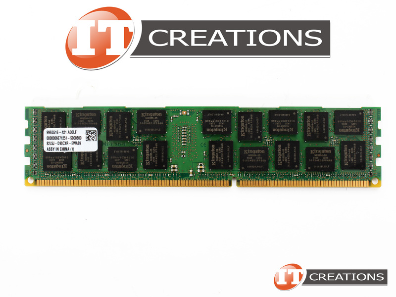 Оперативная память Kingston 16GB PC3-12800 1600MHz CL11 1.5V ECC, KVR16R11D4/16