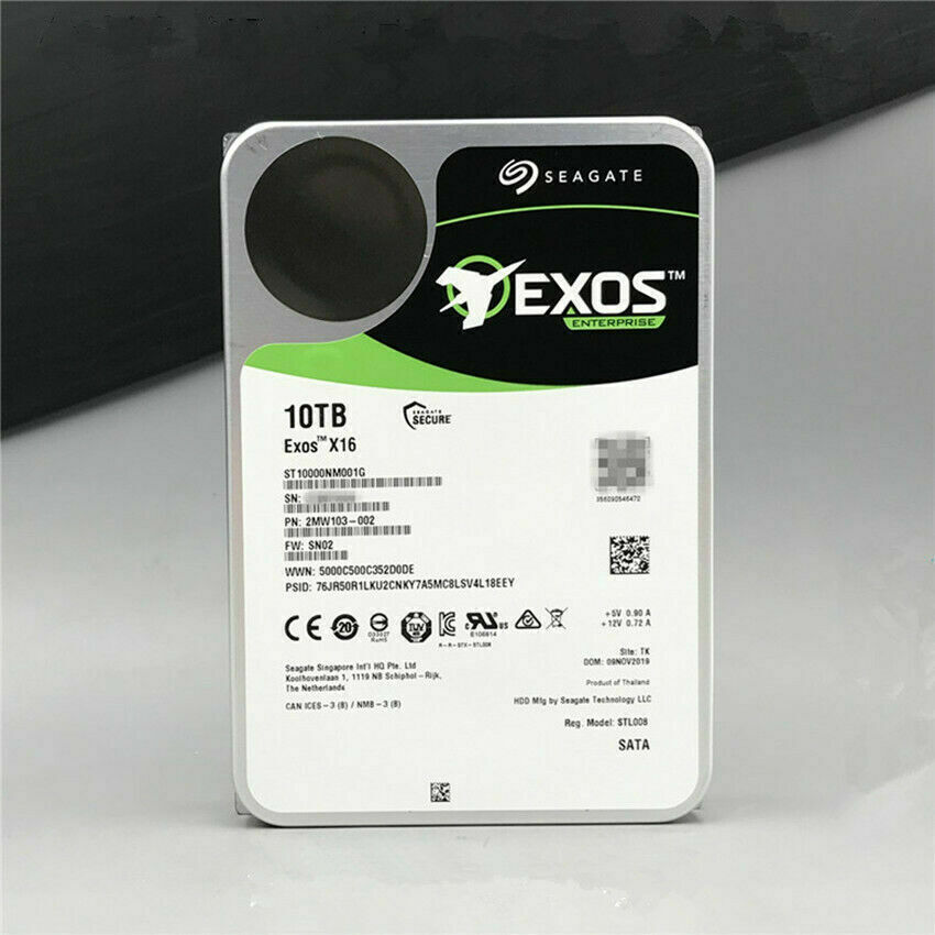Seagate ST10000NM001G           SATA     10000                QNAP   ST10000NM001G