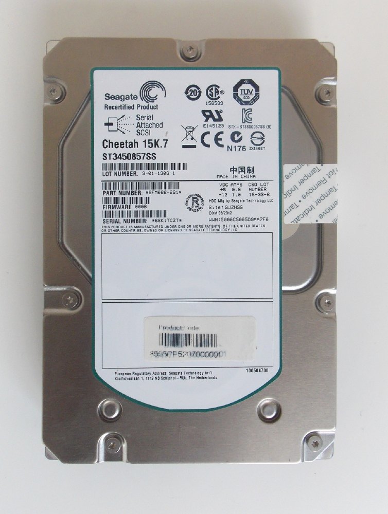 Seagate Cheetah 15K 450 Гб ST3450857SS SAS