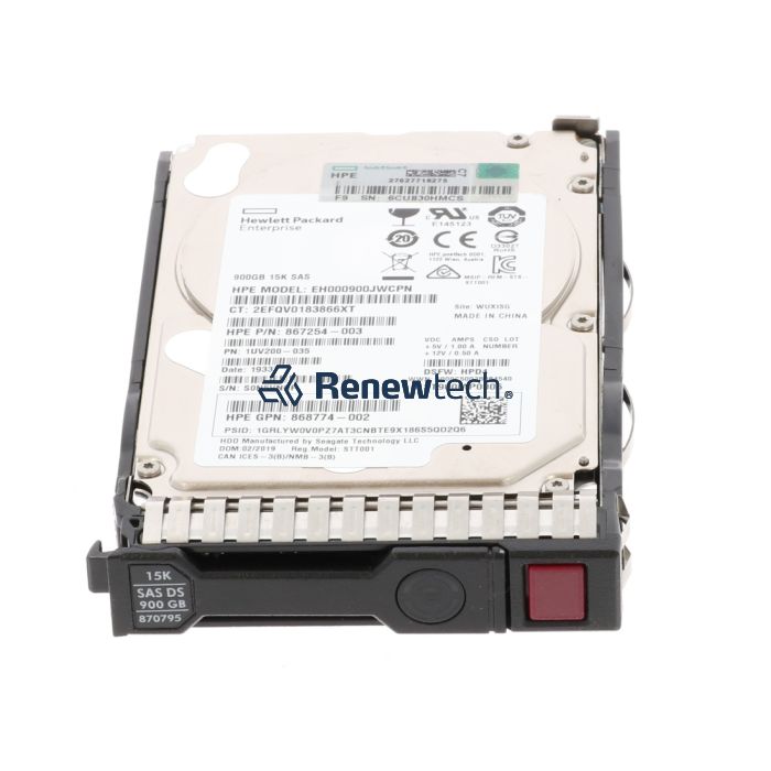 Жесткий диск HP 900GB SAS 12G ENTERPRISE 15K SFF SC [870759-B21]