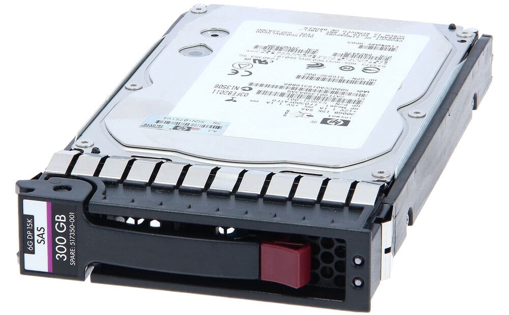 Жесткий диск HPE 517350-001 HP 300-GB 6G 15K 3.5 DP SAS