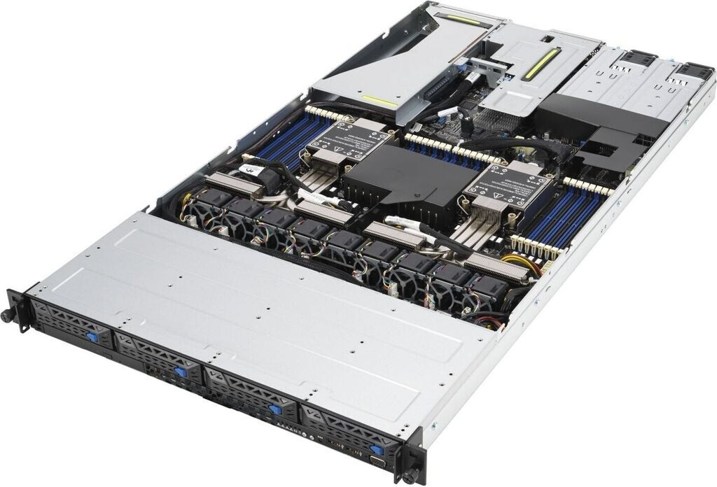 Серверная платформа/ ASUS RS700-E10-RS4U, 1U, 2xLGA4189 (3rd Gen Scalable);4x3.5/2.5 HS bays (4x NVMe/SAS/SATA), 2хM.2 slots(2280); 32 DDR4;  3xPCIe x16, Aspeed AST2600,  X710-AT2 2x10G, 2x800W