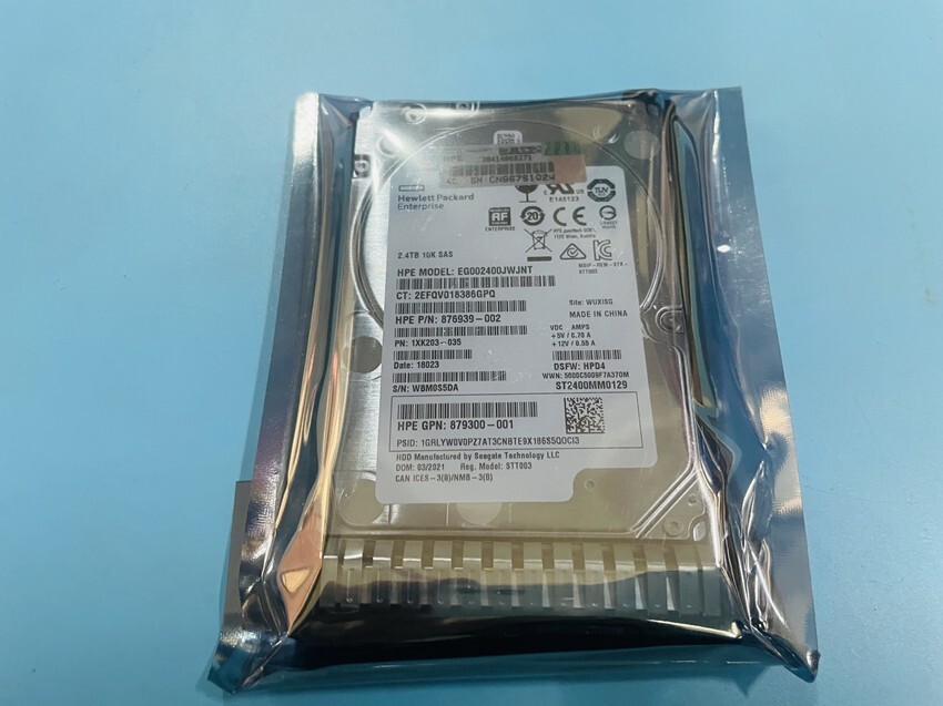 2.4TB SAS 12G Mission Critical 10K SFF 