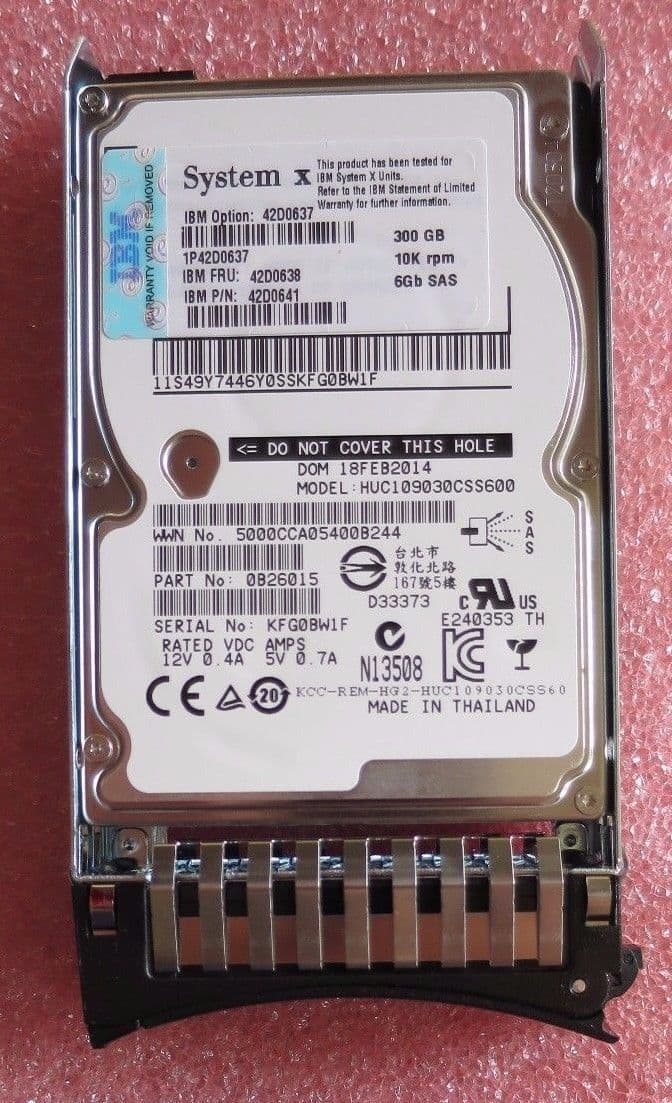 Жесткий диск IBM 42D0637