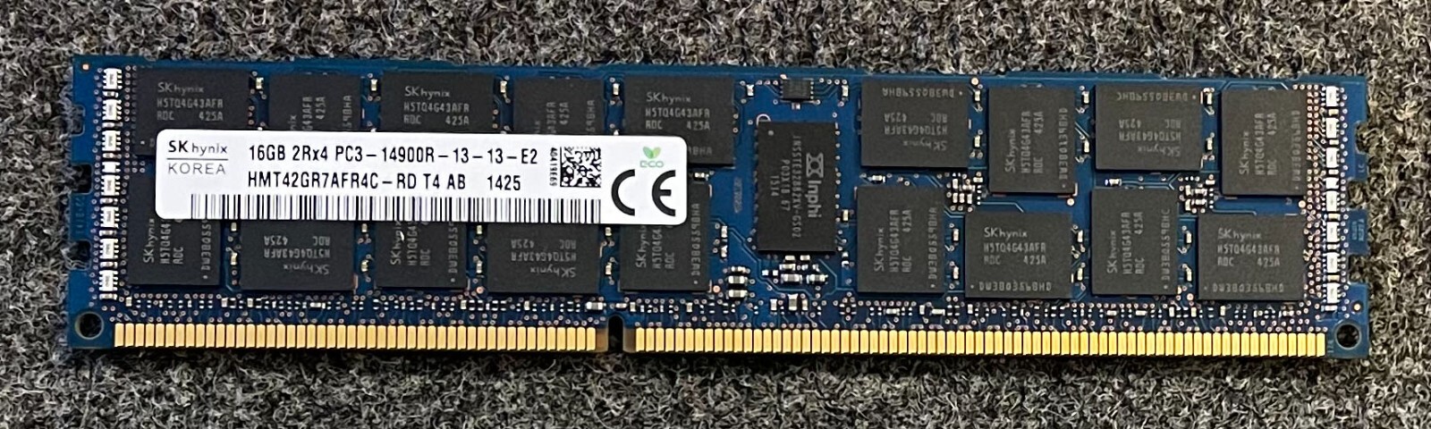 Модуль памяти Hynix <HMT42GR7AFR4C-RD> Registered DDR3 1x 16 Гб <PC3-12800>