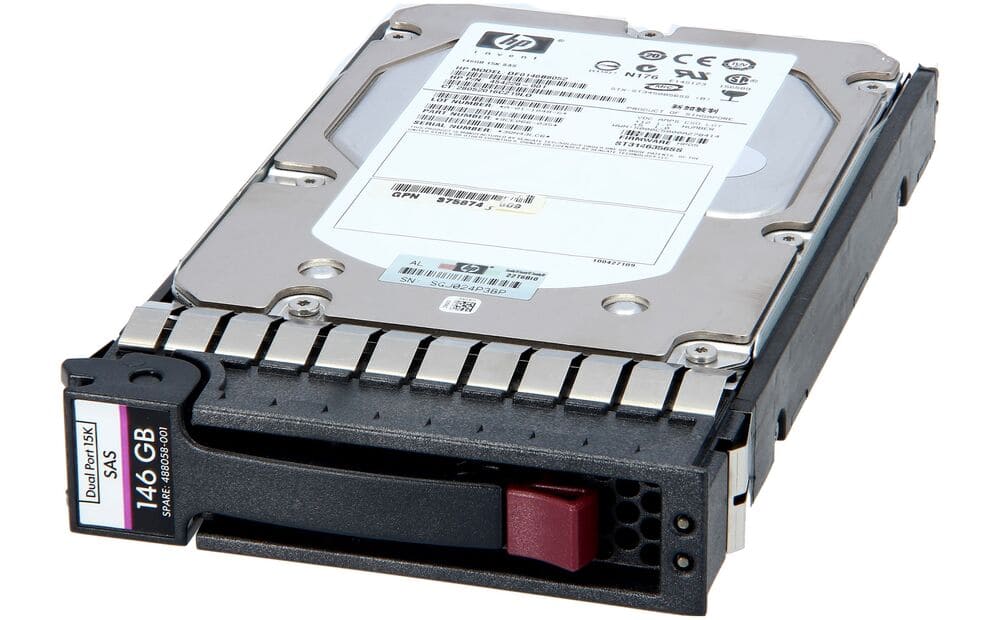 Жесткий диск HP CPQ 146-GB 15K 3.5 DP SAS HDD [DF146BB6C2]