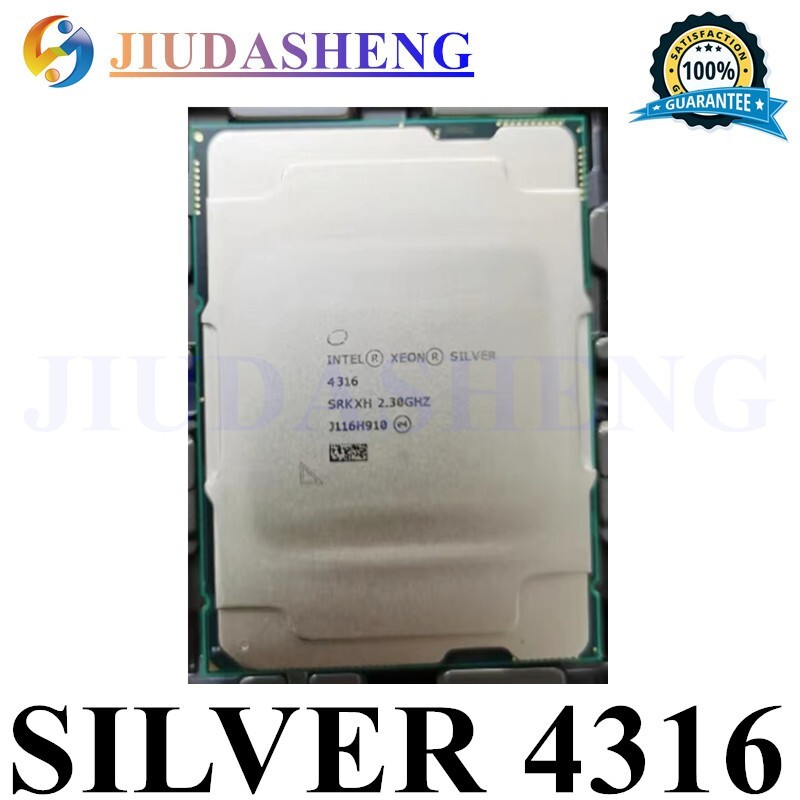 Процессор Intel Xeon Silver 4316 (Ice Lake, 20C/40T, 2.3/3.4GHz, 30MB, 150W)