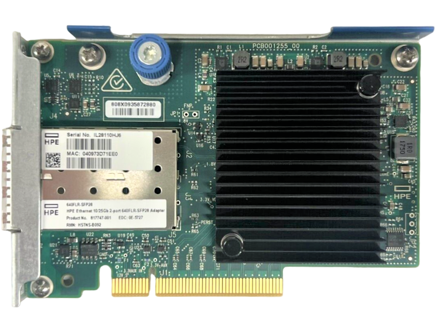 Адаптер HP Ethernet 10/25Gb 2-port 640FLR-SFP28 Adapter [817749-B21] NEW