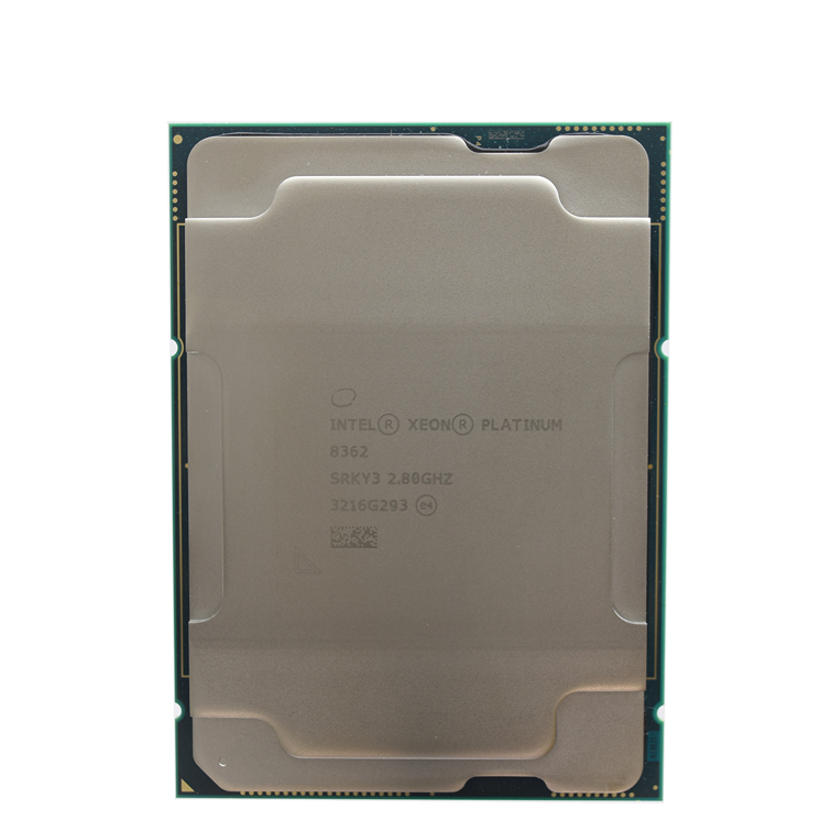 Intel® Xeon® Platinum 8362 2.8G, 32C/64T, 11.2GT/s, 48M Cache, Turbo, HT (265W) DDR4-3200