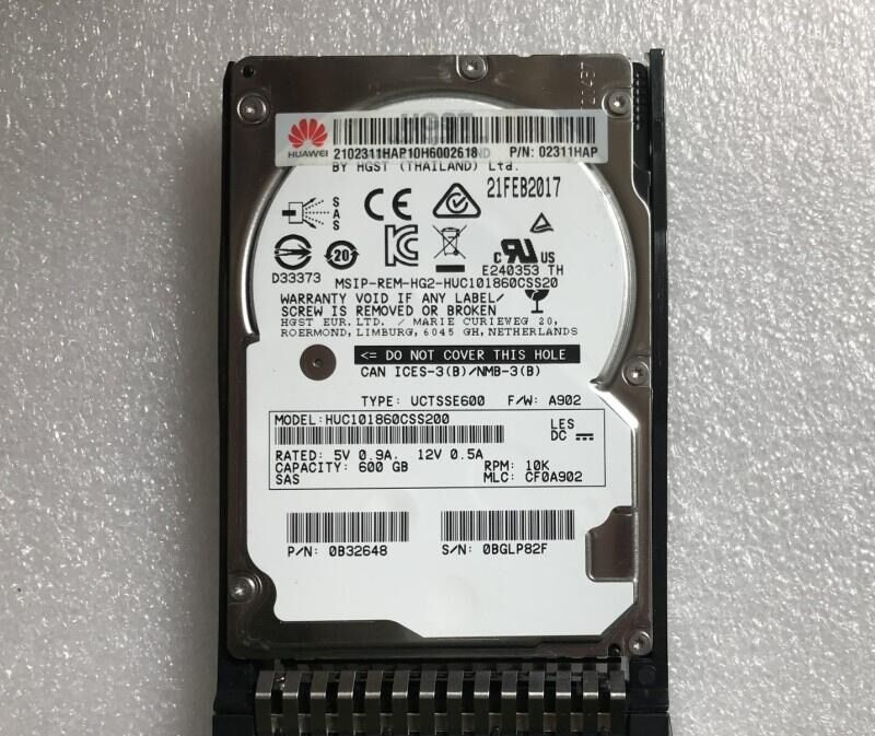 Накопитель 02312RBW HDD,600GB,SAS 12Gb/s,10K rpm,128MB or above,2.5inch(2.5inch Drive Bay)
