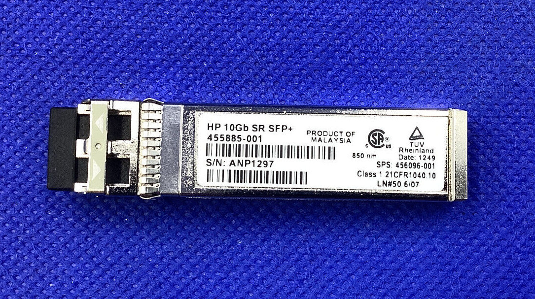 Трансивер HP 10G SFP+ LC SR Transceiver
