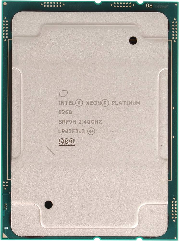 Xeon 8260 Platinum(24 Core, 2.4/3.9 GHz)