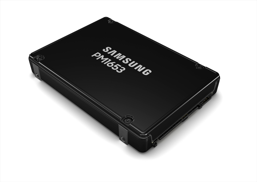 Накопитель SSD SAS 2.5" (SFF) Samsung PM1653 15.36TB (Random Read/Write (max kIOPs, 4KiB, QD32) 800/140) DWPD 1 P/N: MZILG15THBLA, Накопитель SSD SAS 2.5" (SFF) Samsung PM1653 15.36TB, 00-00024122