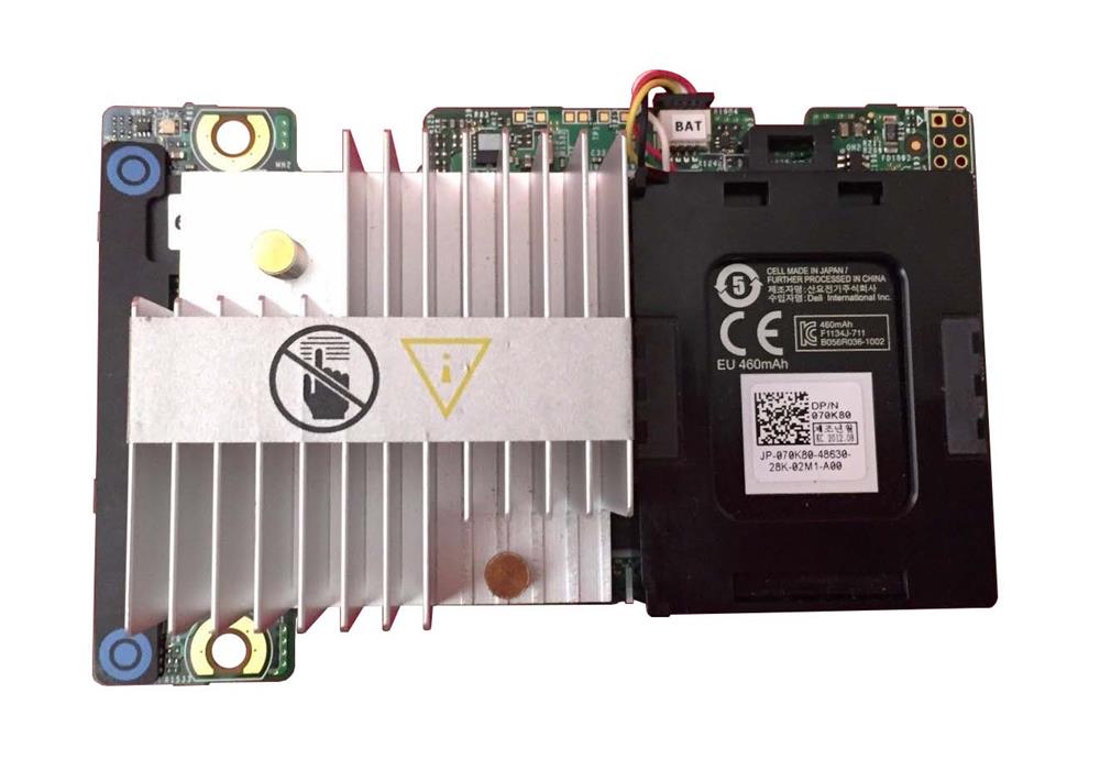 Контроллер SAS RAID Dell PERC RAID LSISAS2008 512Mb DDRIII 0(1)xBBU 8xSAS/SATA RAID60 U600 6G PCI-E8x 2.0 Mezzanine For PowerEdge R320 R420 R520 R620 R720 R720XD(UCPM-800)