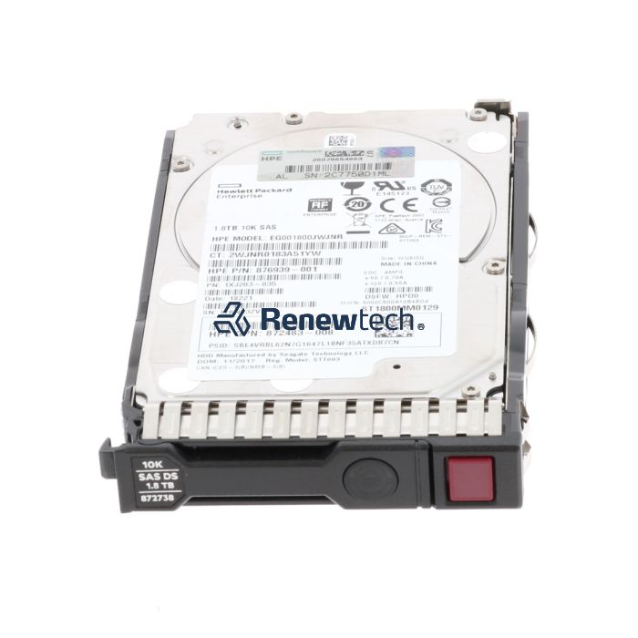 Жесткий диск HP 1.8TB SAS 12G ENTERPRISE 10K SFF (2.5IN) SC 512E [872481-B21]