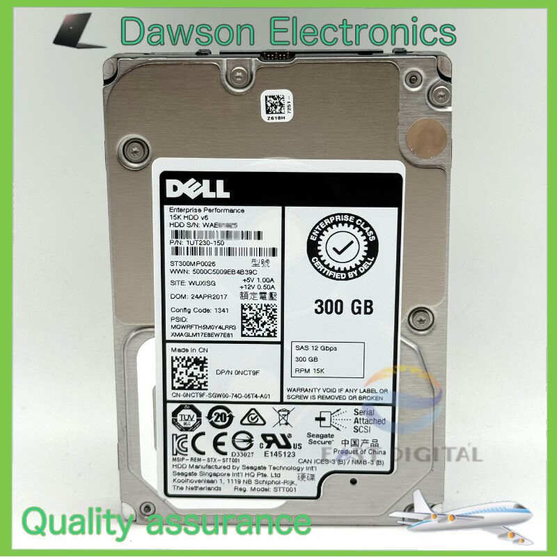 Жесткий диск Dell 300GB 12G 15K SAS 2.5 [0NCT9F]