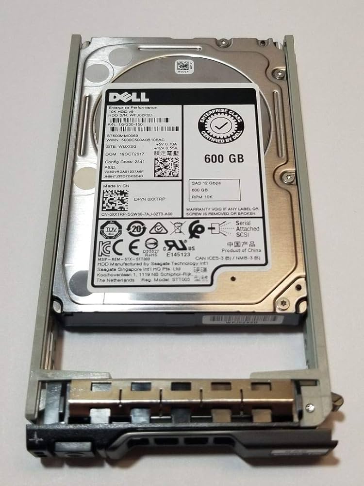Жесткий Диск Seagate Enterprise Performance 10K HDD v9 600Gb (U1200/10000/256Mb) Instant Secure Erase 512n 12G SAS 2,5(ST600MM0069)