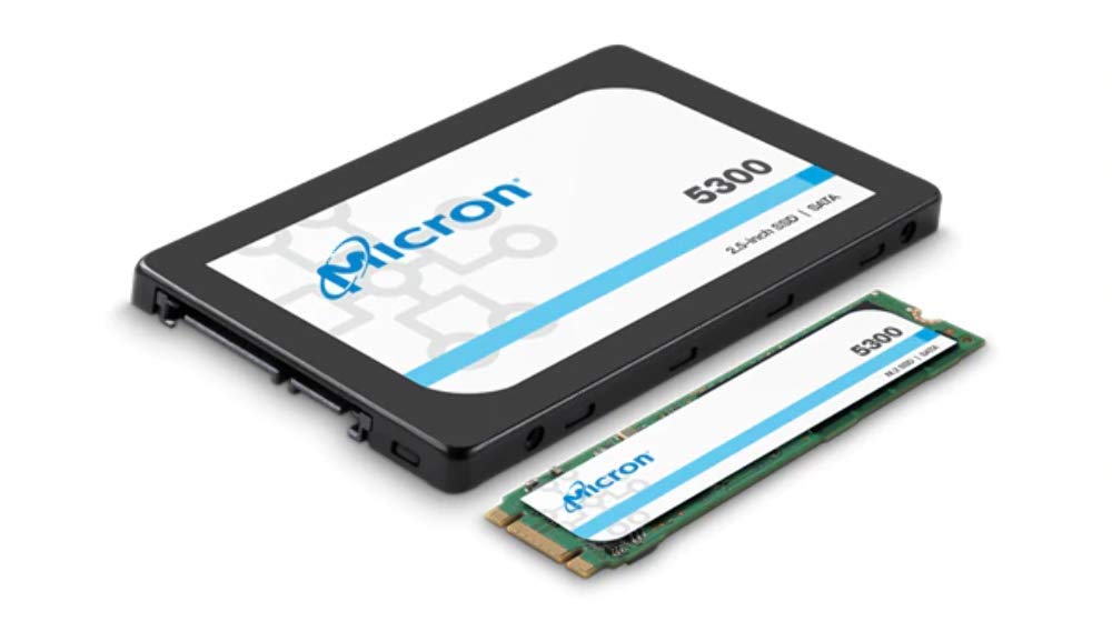 Накопитель SSD SATA 2.5" (SFF) Micron 5300 MAX 3.84GB (Random Read/Write (max kIOPs, 4KiB, QD32) 95/34) DWPD 5 P/N: MTFDDAK3T8TDT-1AW1ZABYY, Накопитель SSD SATA 2.5" (SFF) Micron 5300 MAX 3.84GB, 00-00003937