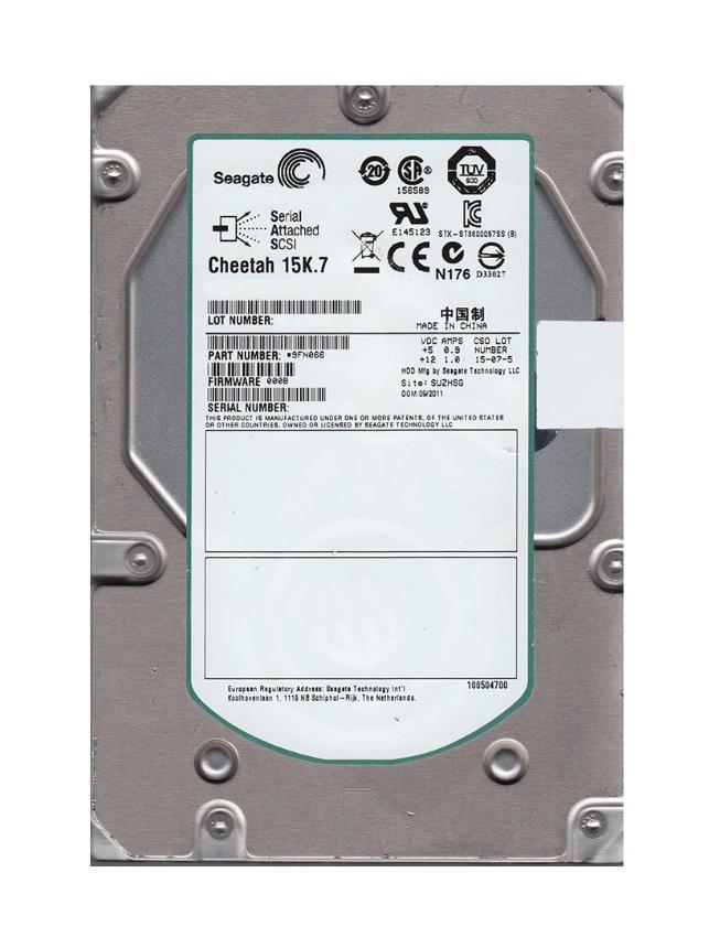 Жесткий диск Seagate 9FN066-035 600GB 15k 6G LFF SAS 3.5"