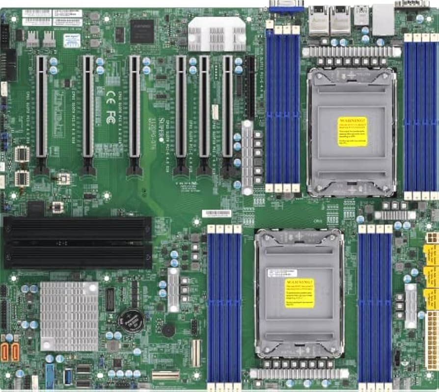 Материнская плата для рабочей станции Supermicro X12DPG-QT6 ATX (2 x 3rd Gen Scalable LGA-4189 (Socket P+) up 270W, C621A, 16 x DDR4 DIMM 3200MHz, 10 x SATA3 Intel: RAID 0, 1, 5, 10, 6x PCI-E x16, 1x PCI-E x8, 2 x M-Key NVMe M.2 22110, 2x10GbE Intel X550, IPMI) P/N: MBD-X12DPG-QT6, Материнская плата для рабочей станции Supermicro X12DPG-QT6 ATX, 00-00021109
